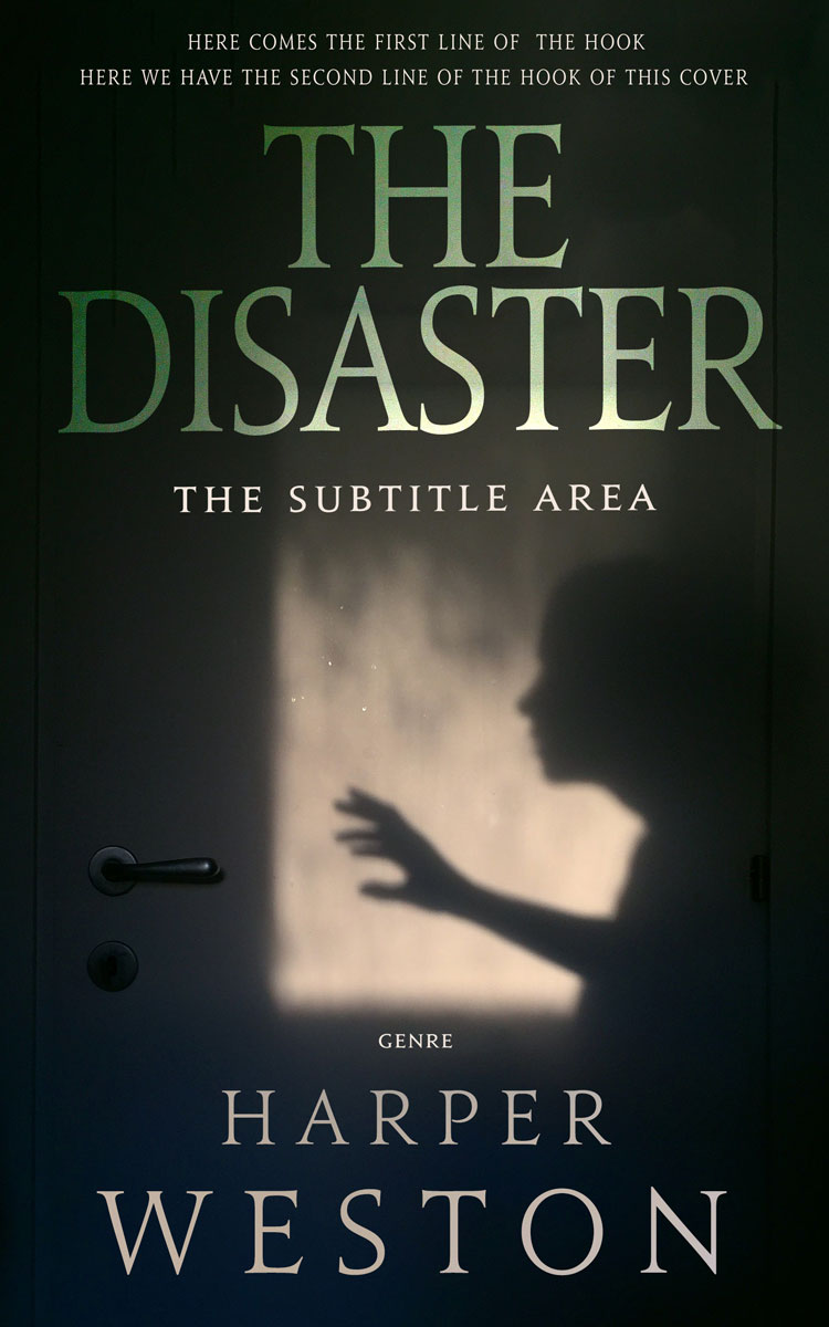 2D view of Premade Mystery & Thriller & Suspense Book Cover - Outer Space