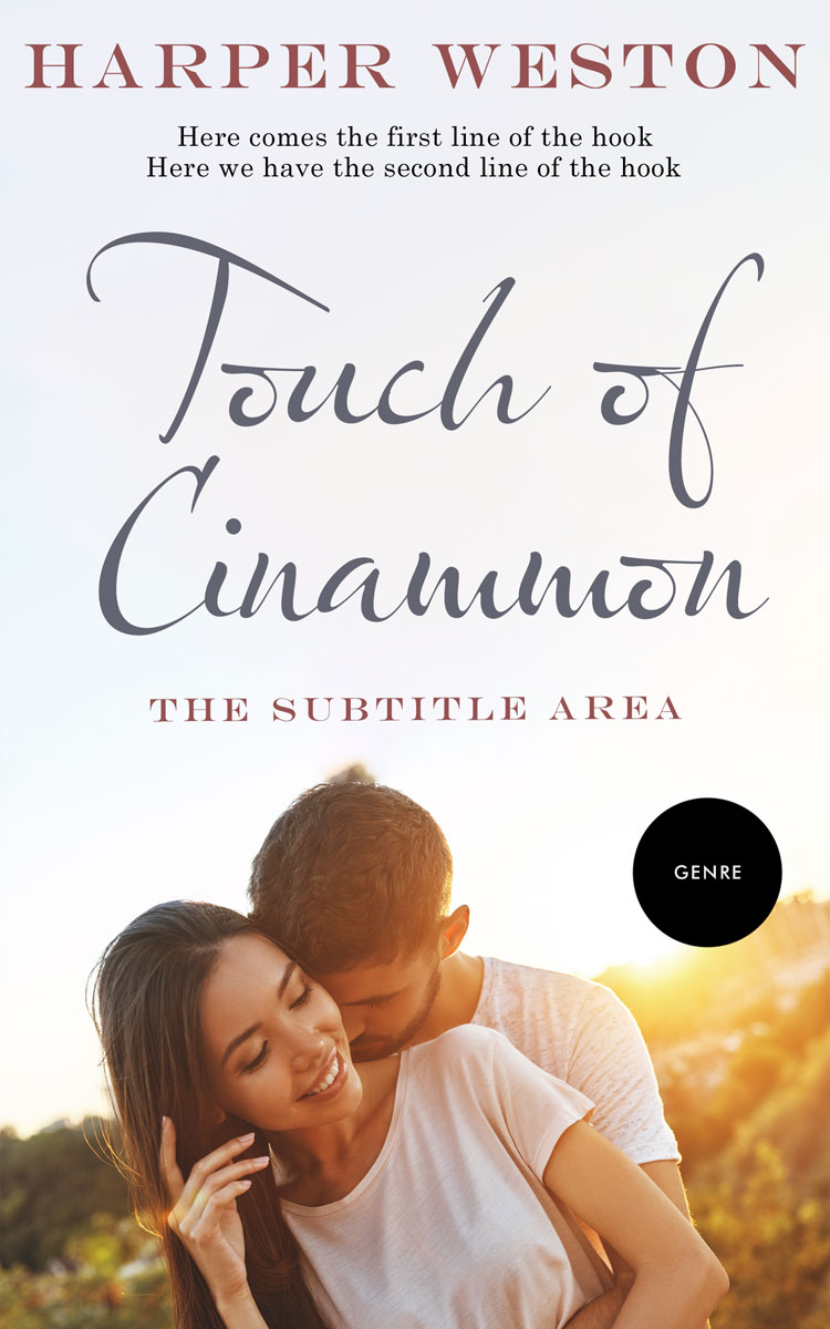 2D view of Ebb #22858 - Premade Romance Book Cover