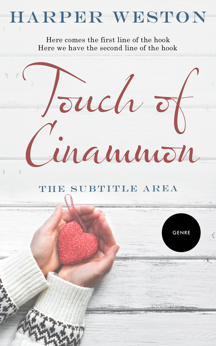 2D view of Premade Romance Book Cover - Ebb