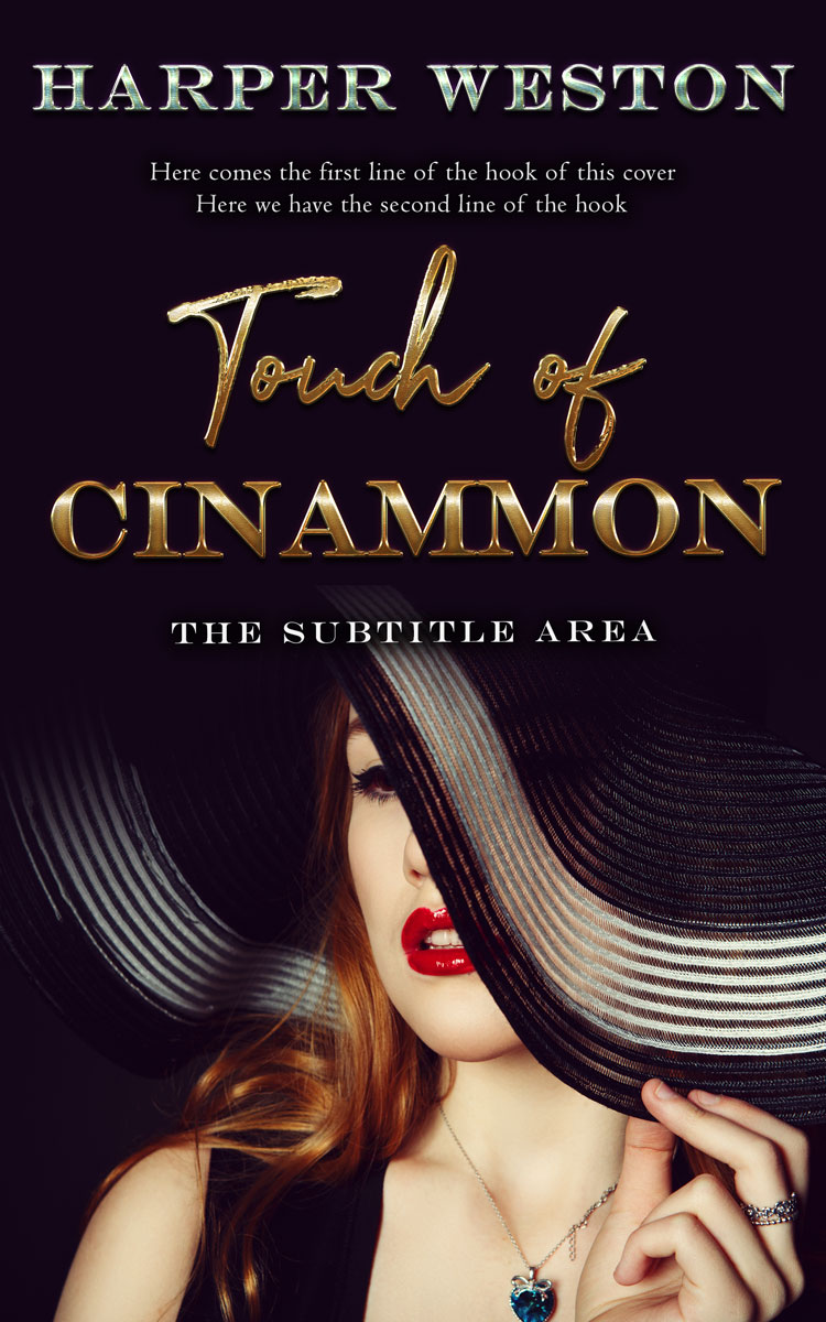 2D view of Premade Chick Lit Book Cover - Sorrell Brown