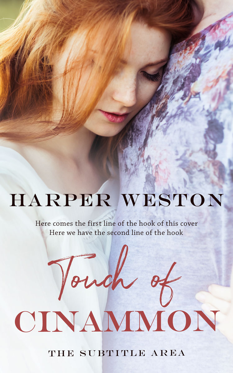 2D view of Premade Romance Book Cover - Mischka