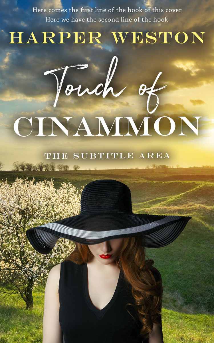 2D view of Premade Literary Fiction Book Cover - Kelp