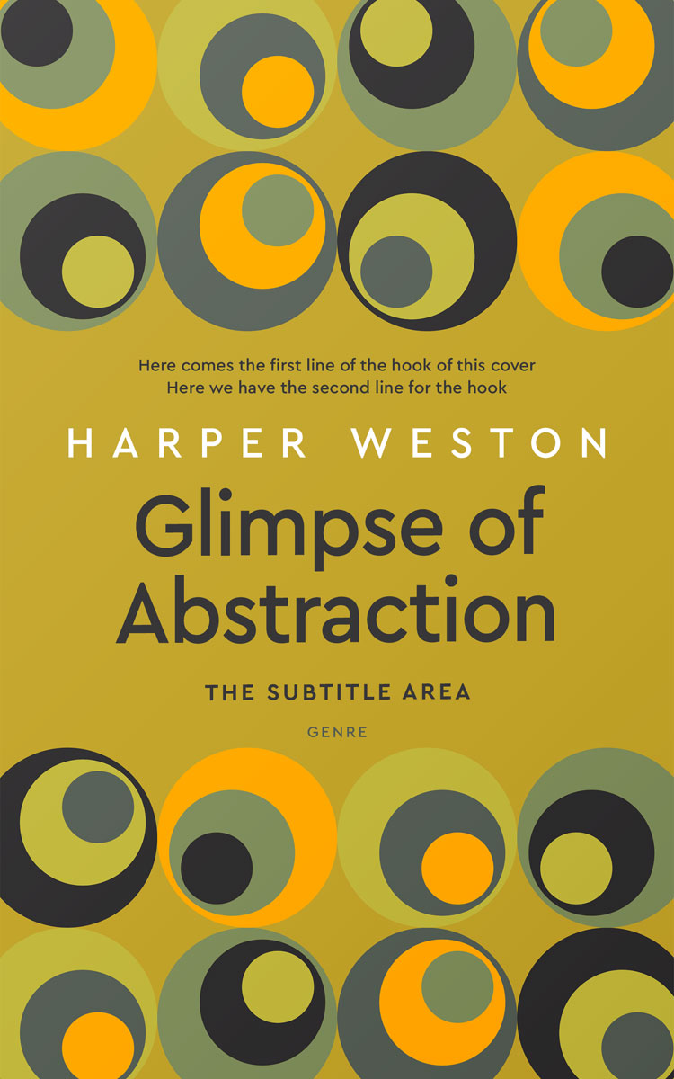 2D view of Premade Business Book Cover - Earls Green