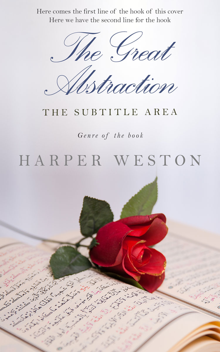 2D view of Premade Religion & Spirituality Book Cover - Bon Jour