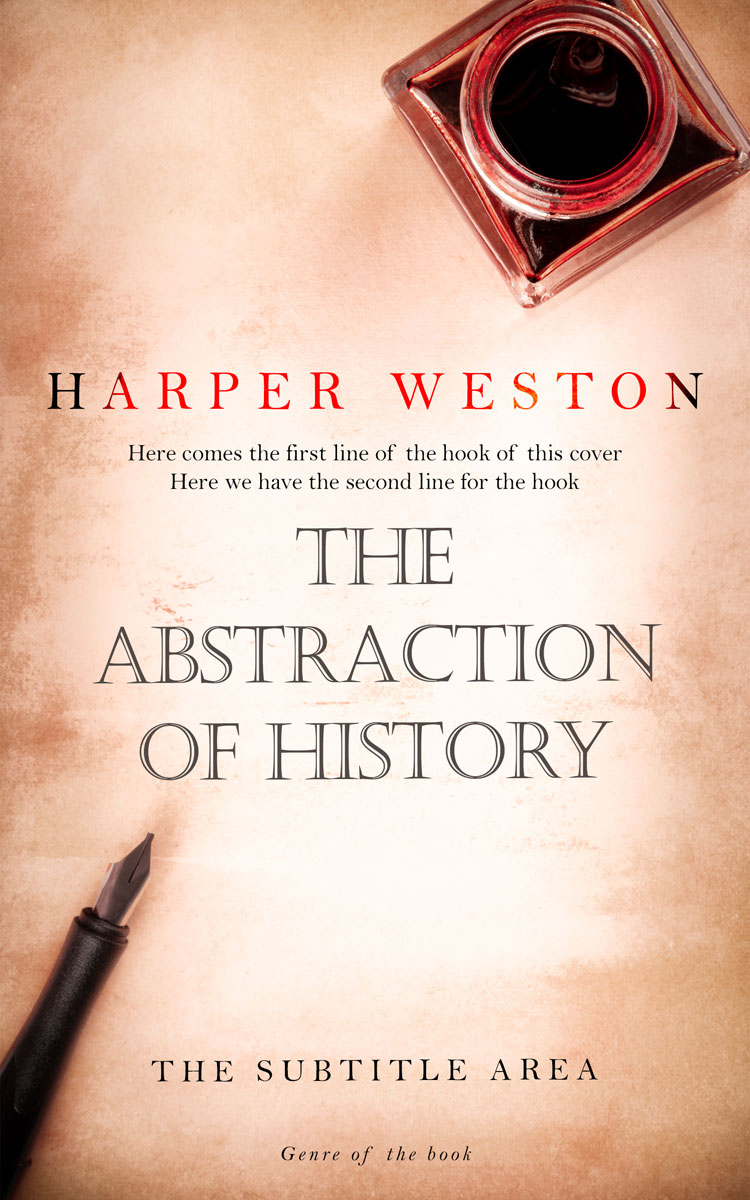 2D view of Premade Poetry Book Cover - Sidecar