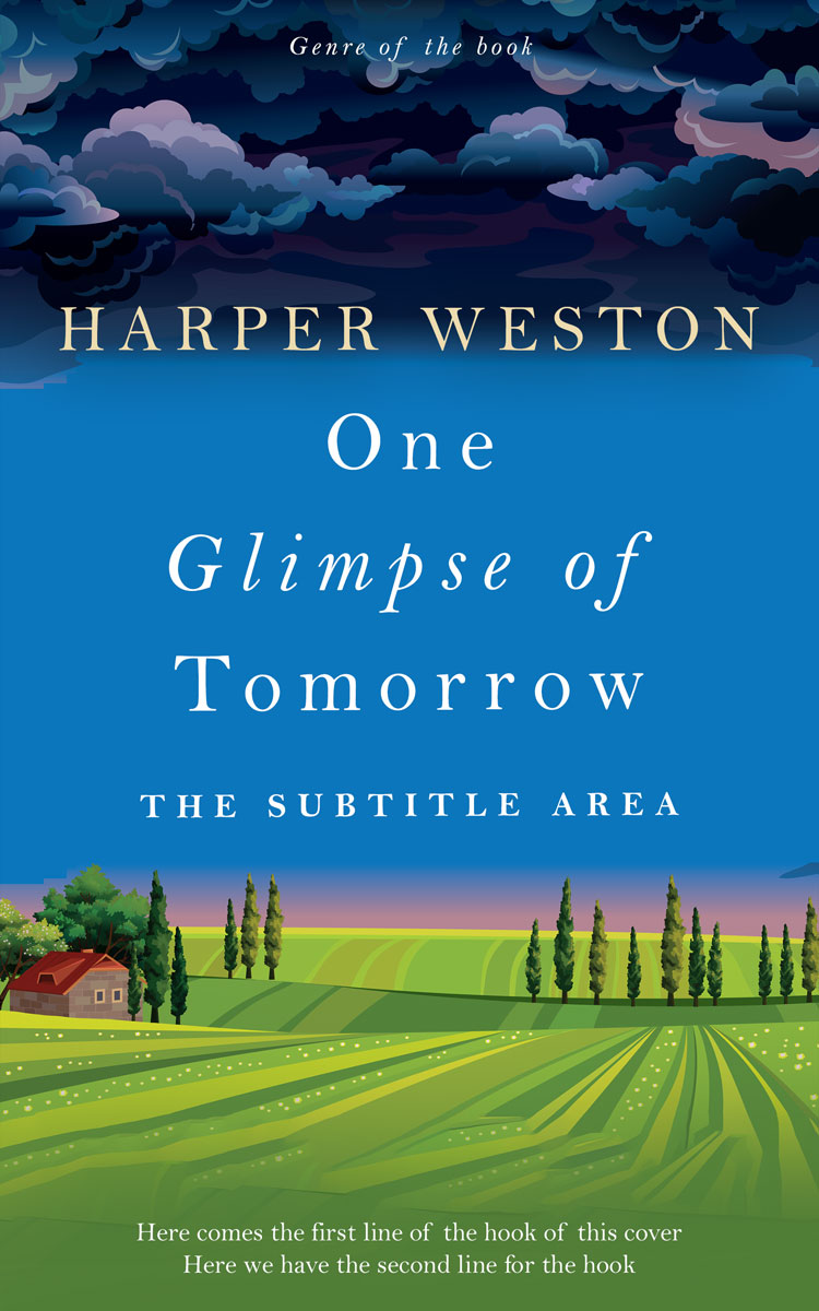 2D view of Como #22947 - Premade Nature Book Cover