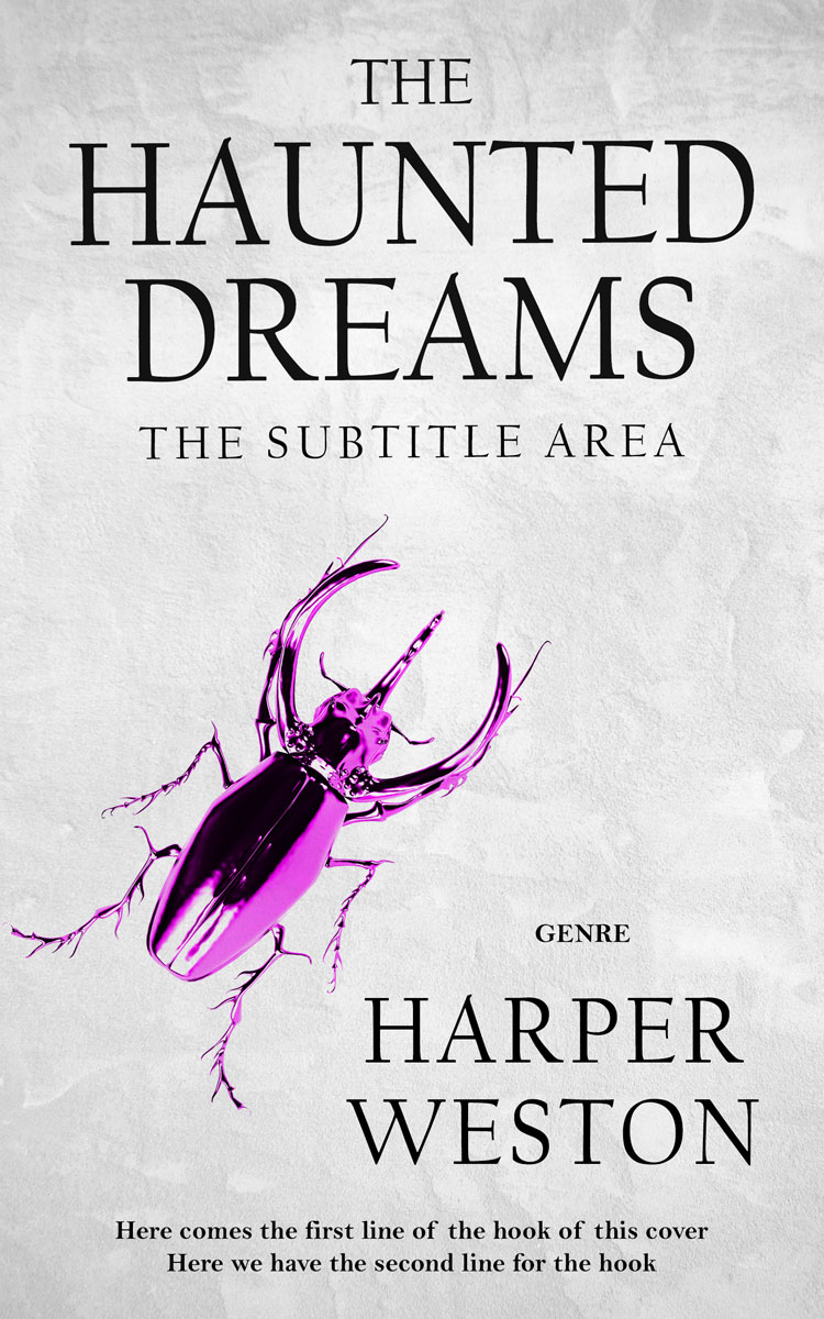 2D view of Premade Mystery & Thriller & Suspense Book Cover - Bon Jour