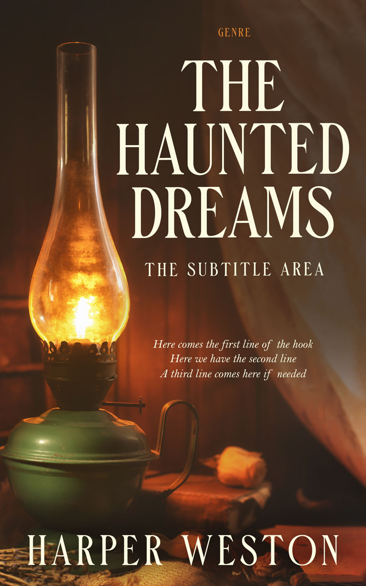 2D view of Premade Literary Fiction Book Cover - Cork