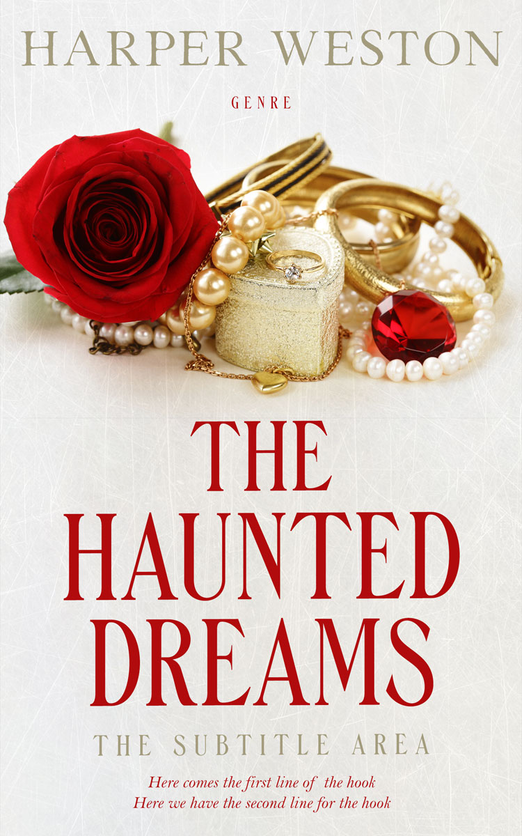 2D view of Premade Chick Lit Book Cover - Cararra