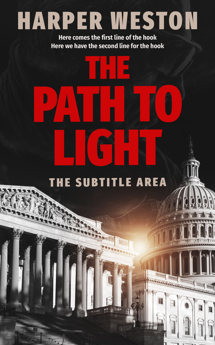 2D view of Premade Mystery & Thriller & Suspense Book Cover - Dune