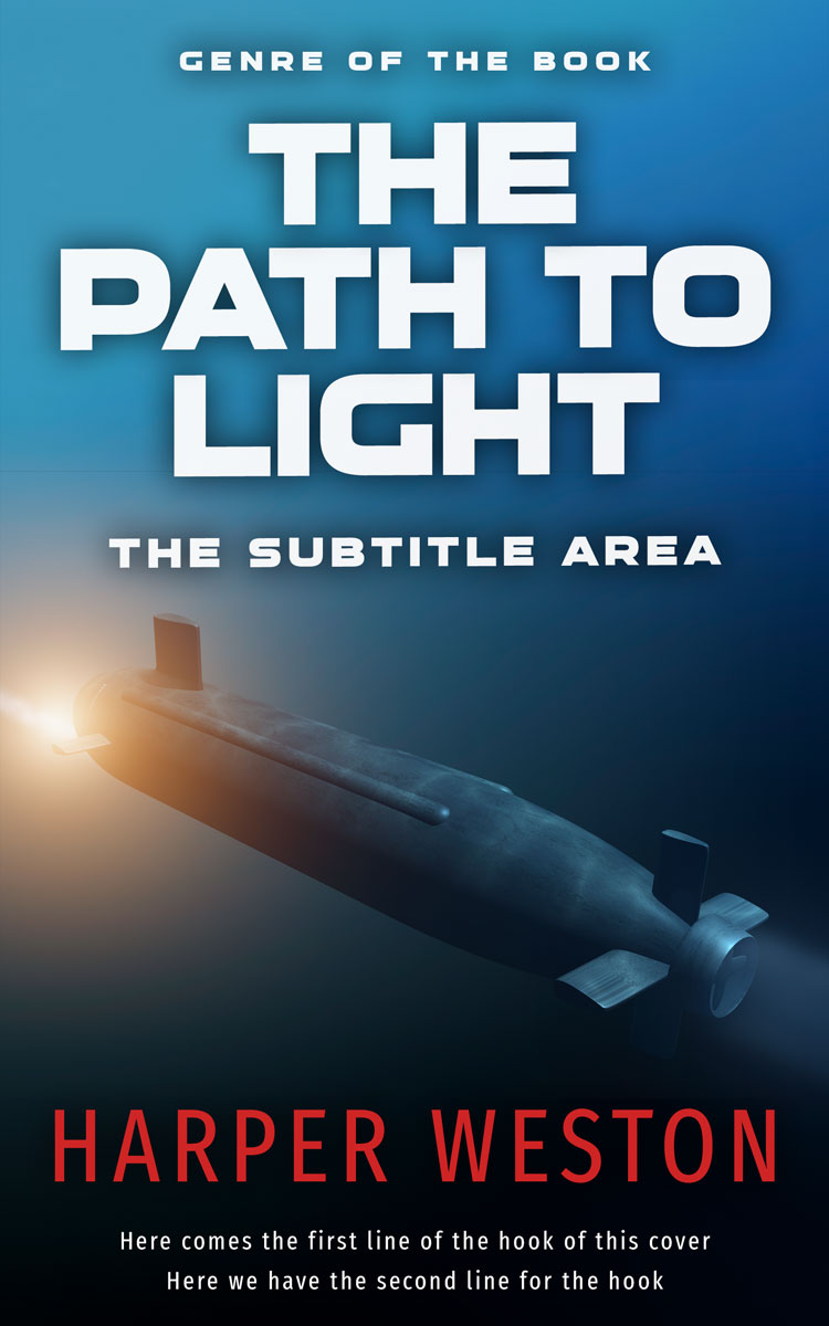 2D view of Premade Mystery & Thriller & Suspense Book Cover - Big Stone