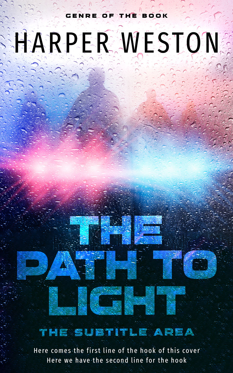 2D view of Premade Mystery & Thriller & Suspense Book Cover - Big Stone