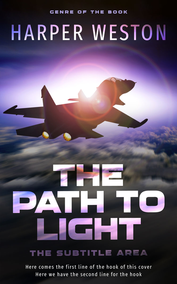 2D view of Premade Action & Adventure Book Cover - Baltic Sea