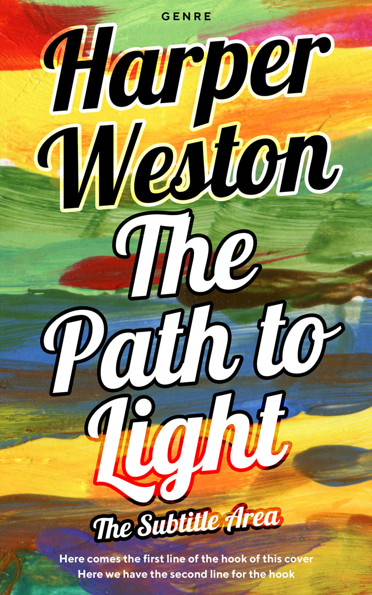 2D view of Premade Literary Fiction Book Cover - Asparagus