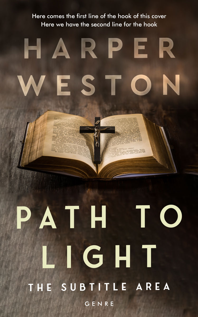 2D view of Premade Religion & Spirituality Book Cover - Birch