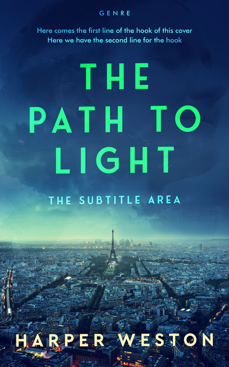 2D view of Premade Literary Fiction Book Cover - Cello