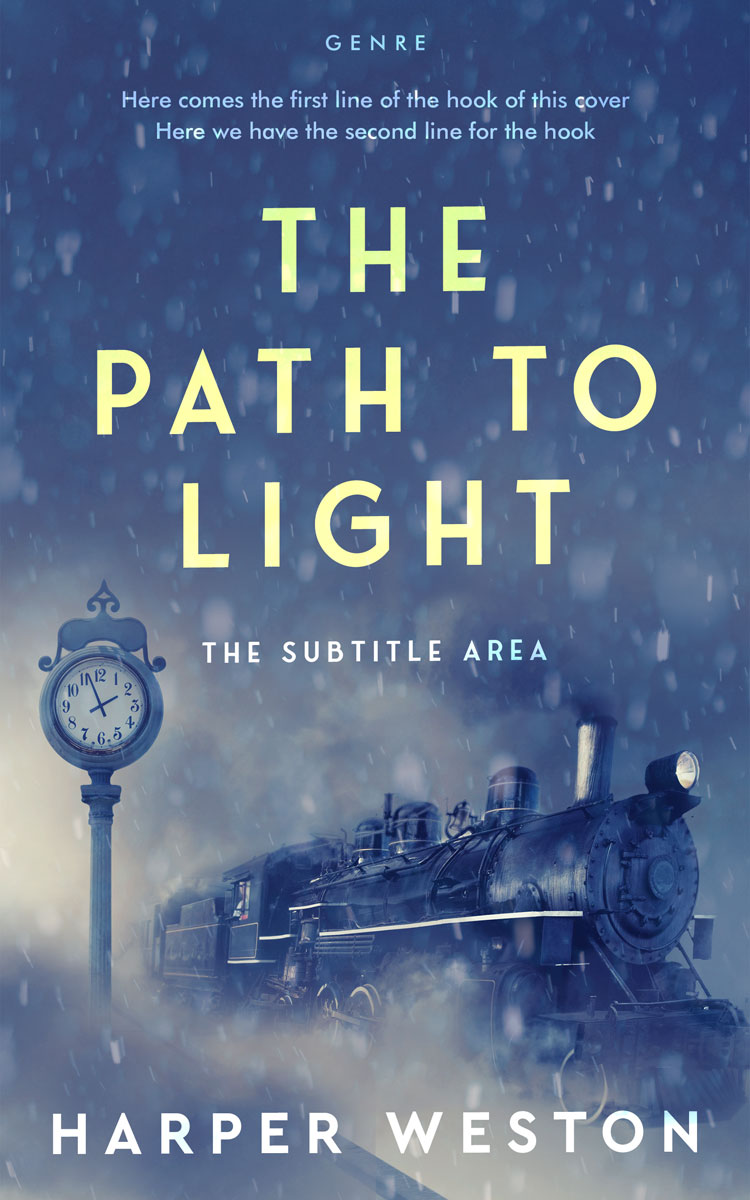 2D view of Premade Travel Book Cover - East Bay