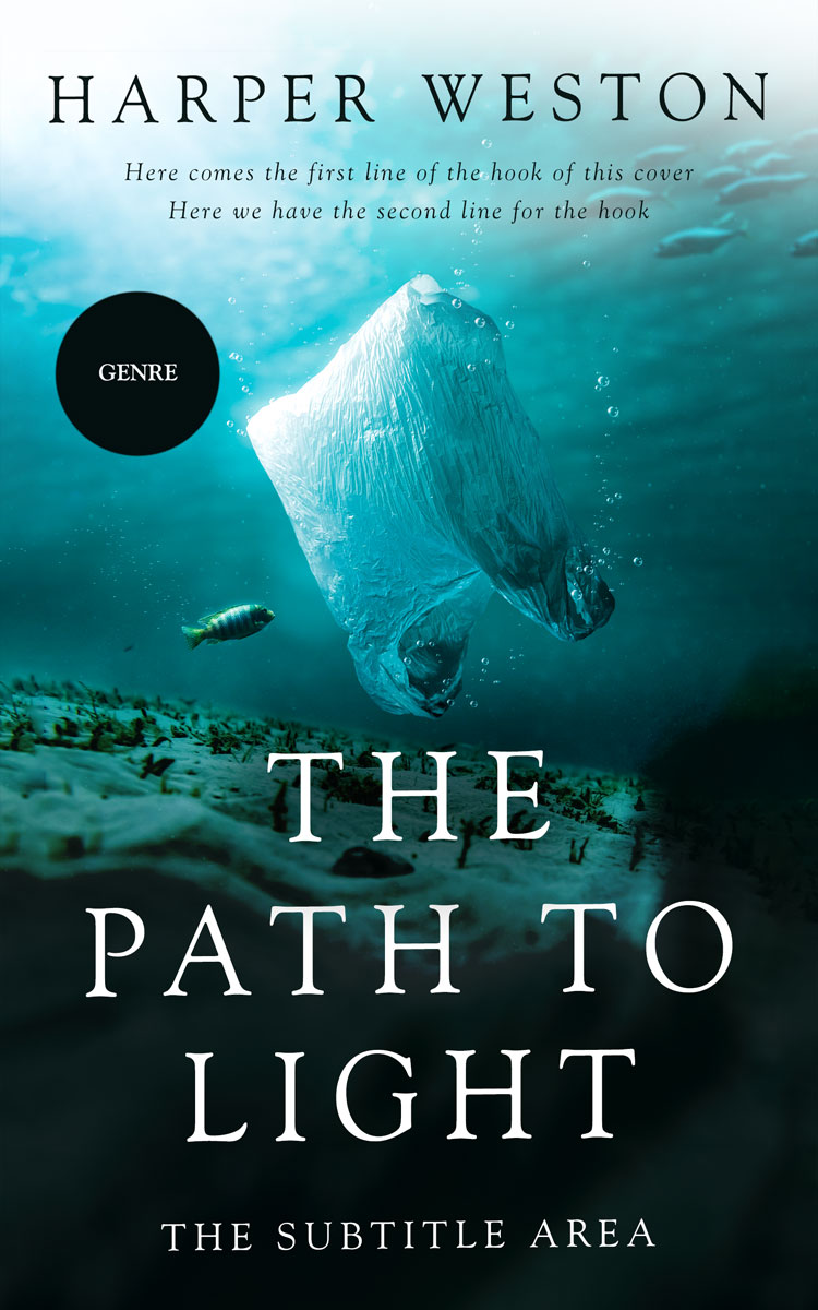 2D view of Premade Environment & Ecology Book Cover - Jagged Ice