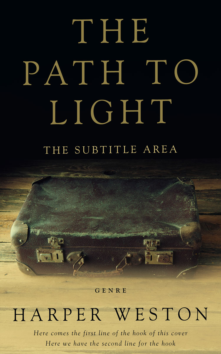 2D view of Premade Travel Book Cover - Laser