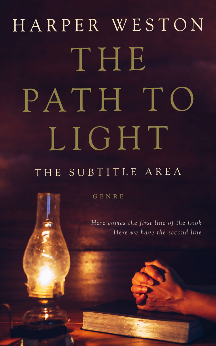 2D view of Premade Religion & Spirituality Book Cover - Gondola