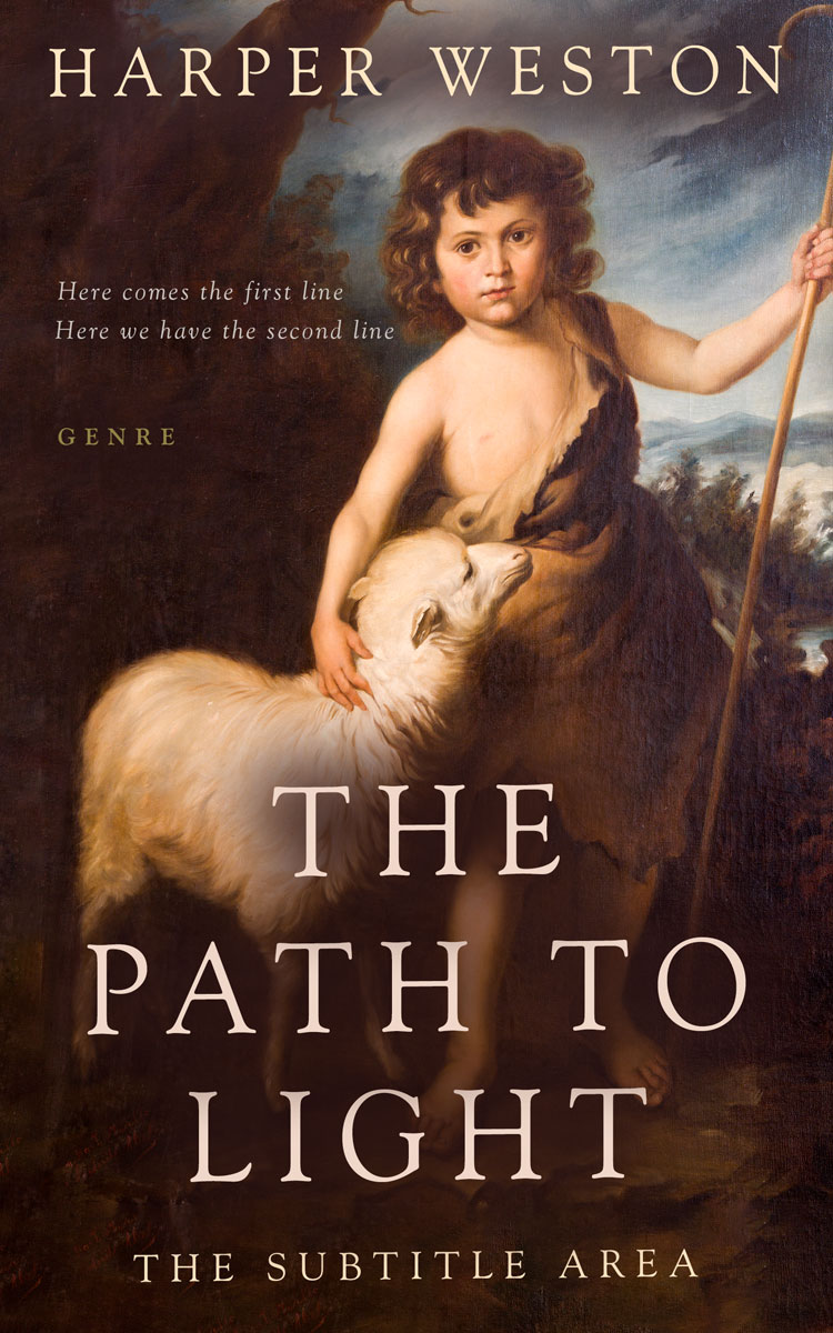 2D view of Premade Religion & Spirituality Book Cover - Eclipse