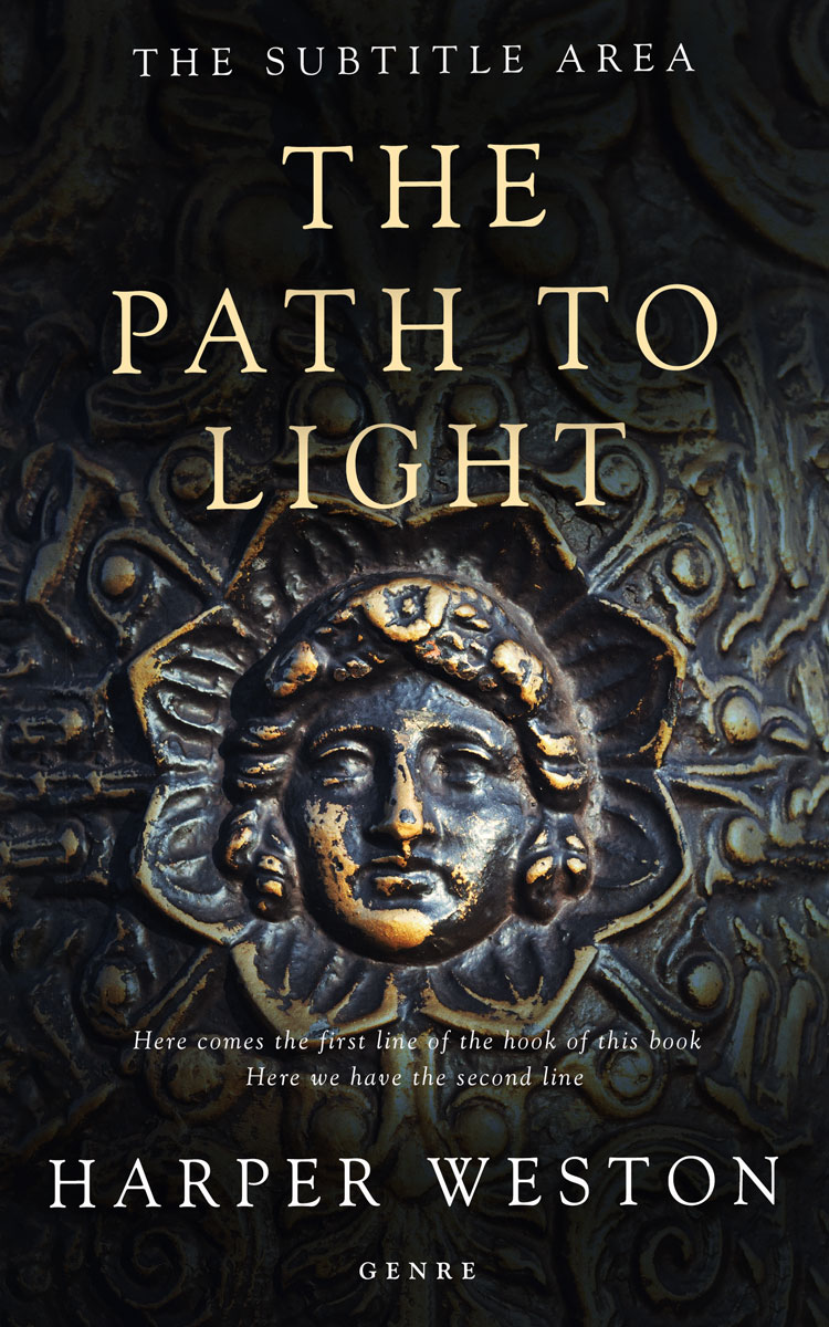 2D view of Premade Religion & Spirituality Book Cover - Shark