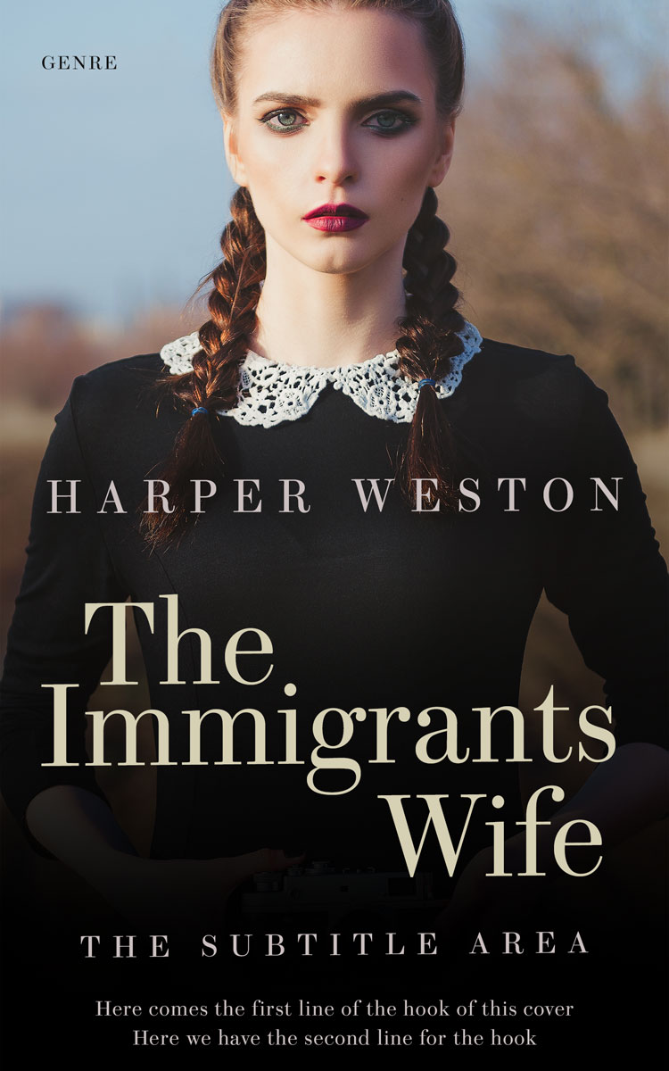 2D view of Premade Historical Book Cover - Cotton Seed