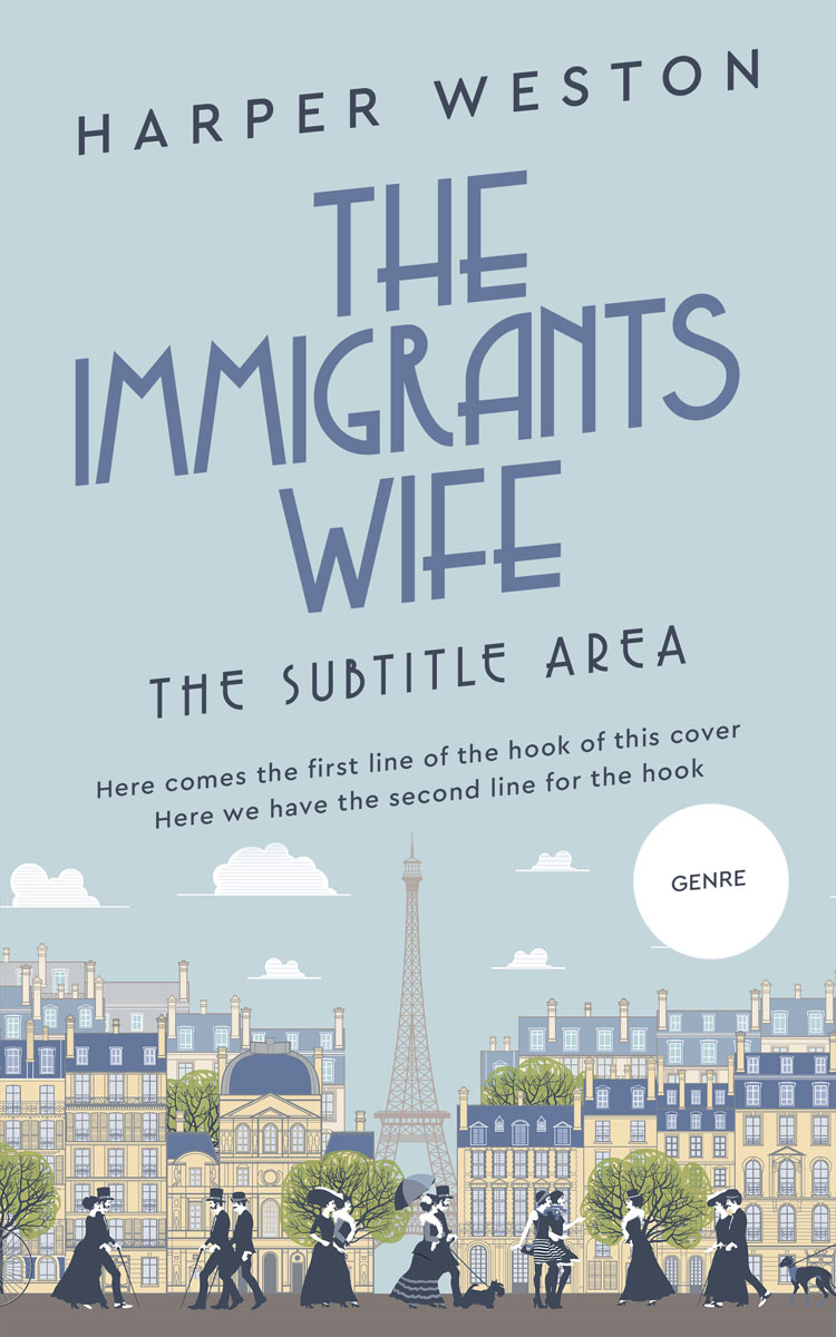 2D view of Premade Historical Book Cover - Loblolly