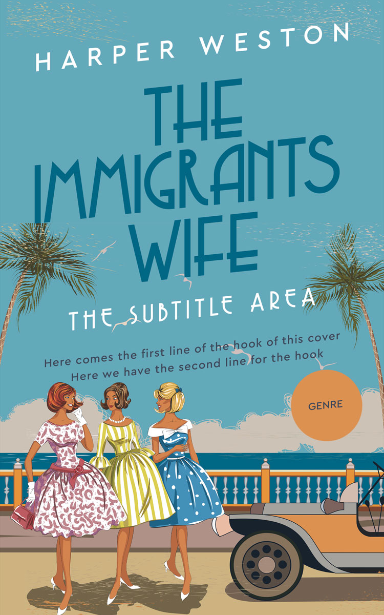 2D view of Premade Historical Book Cover - Tradewind