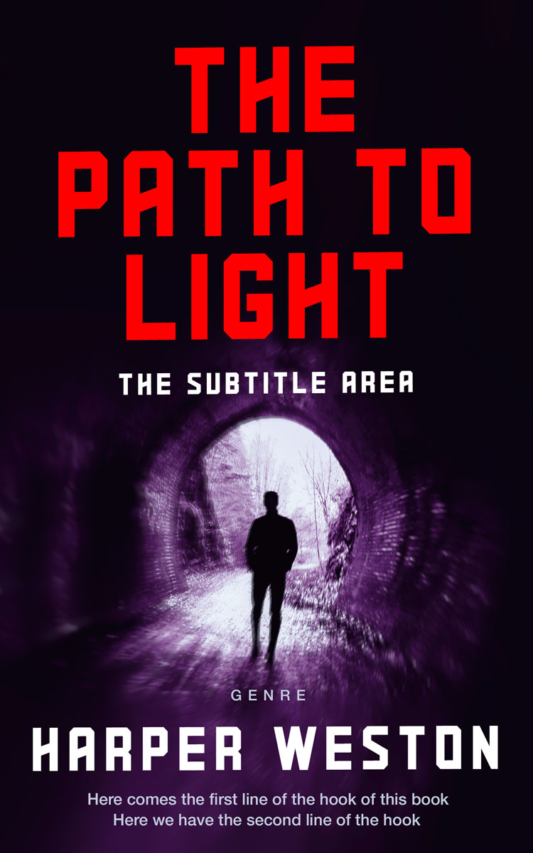 2D view of Premade Mystery & Thriller & Suspense Book Cover - Mandy