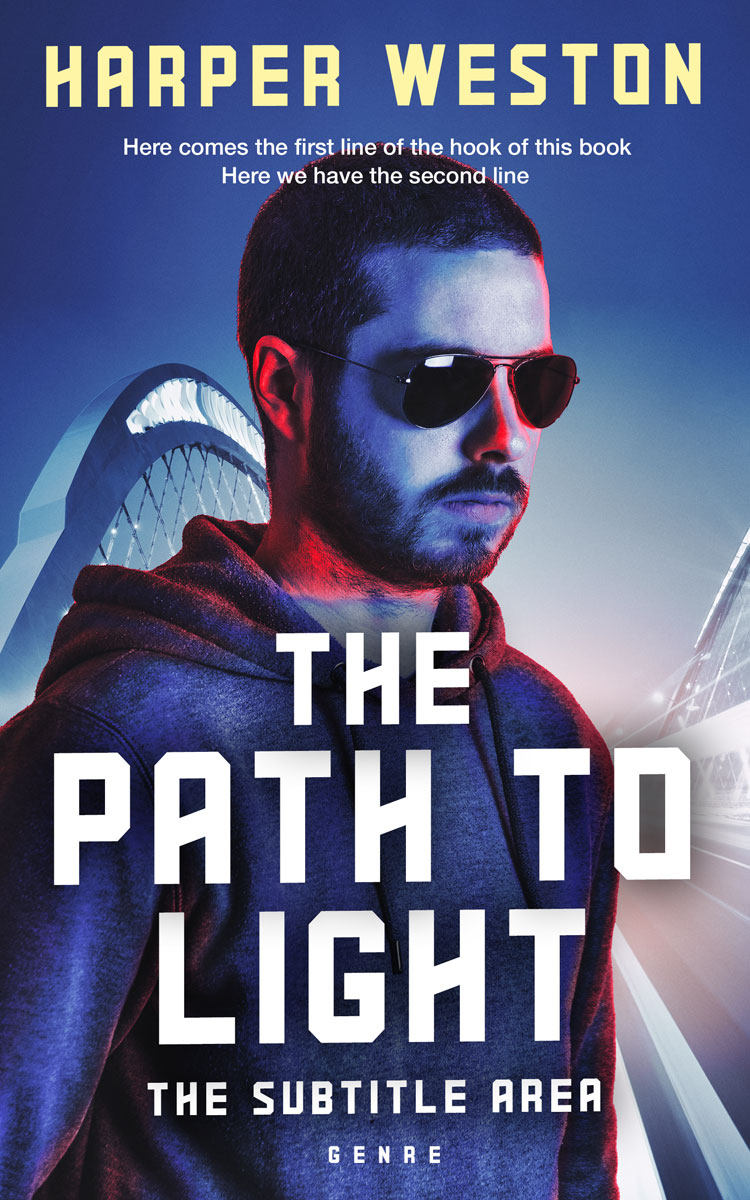 2D view of Premade Mystery & Thriller & Suspense Book Cover - East Bay