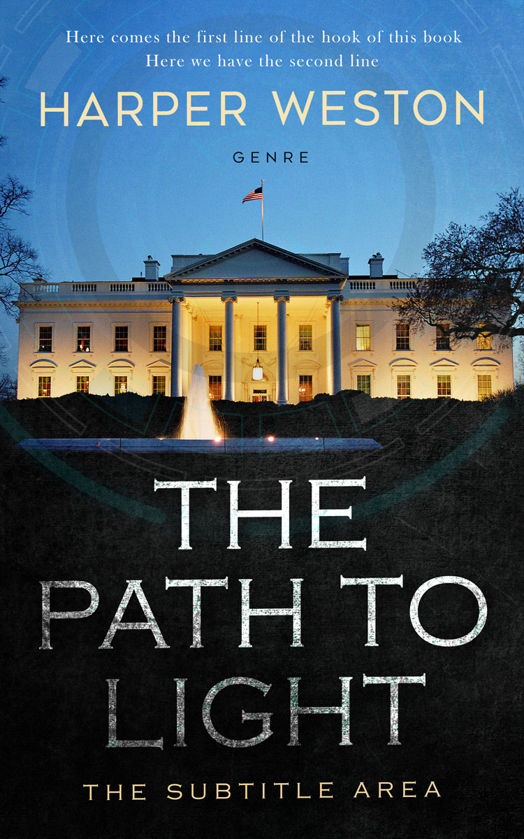 2D view of Premade Mystery & Thriller & Suspense Book Cover - Woodsmoke