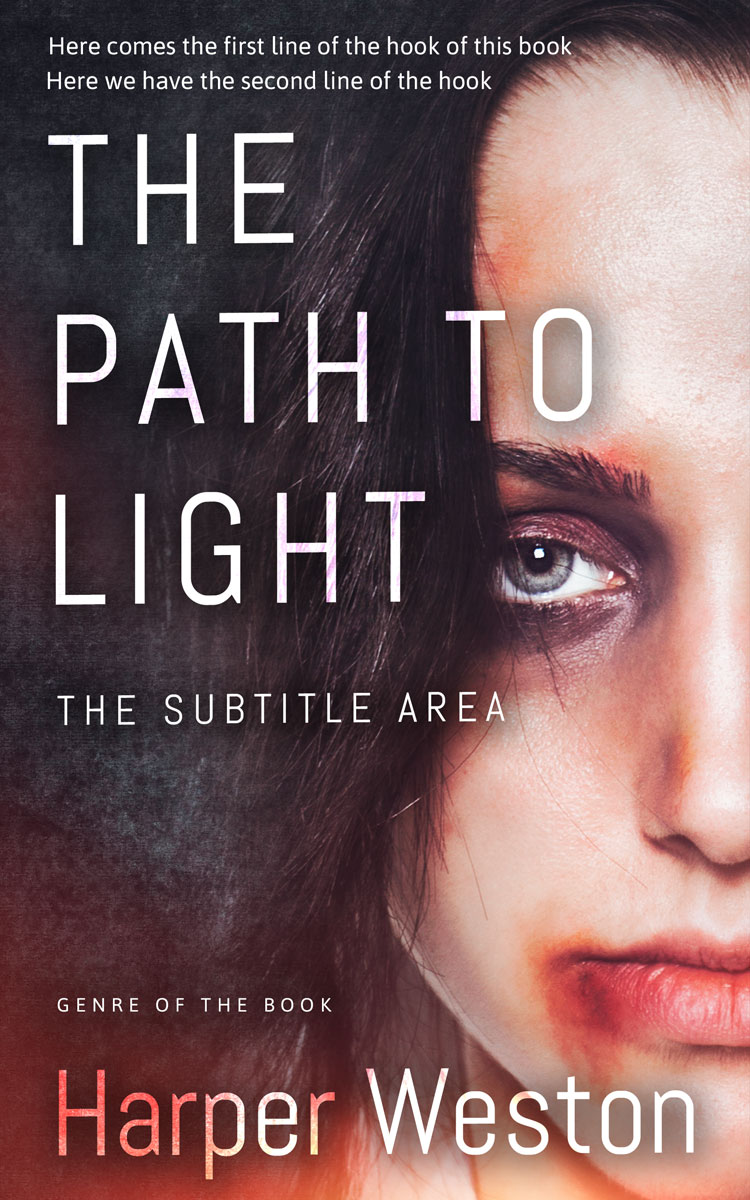 2D view of Premade Mystery & Thriller & Suspense Book Cover - Cameo