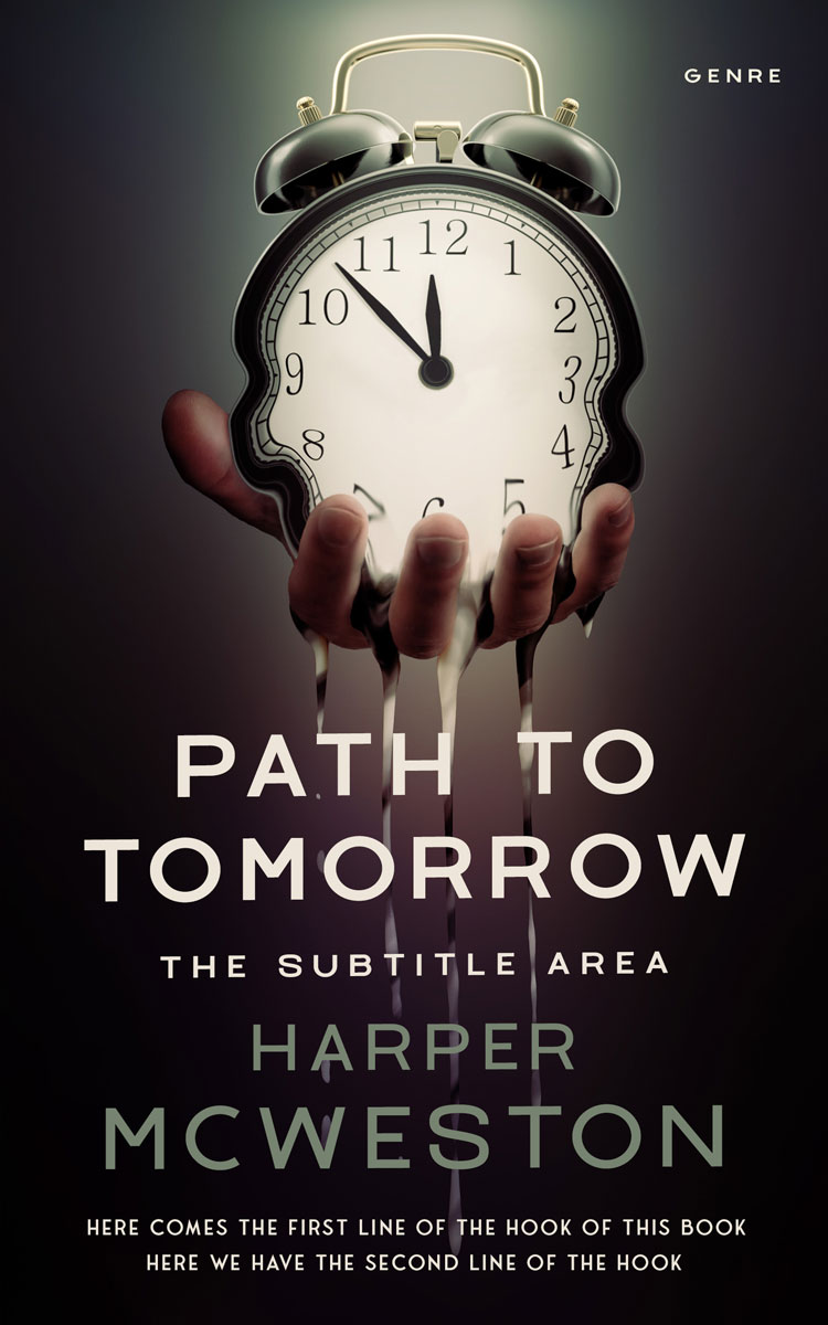 2D view of Premade Business Book Cover - Thunder