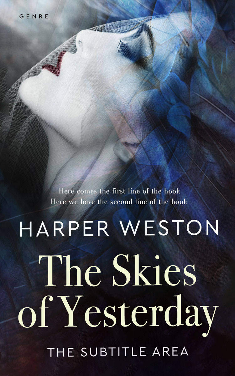 2D view of Premade Romance Book Cover - Tiara