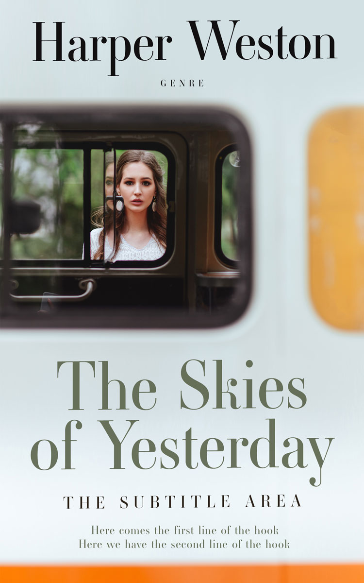 2D view of Premade Literary Fiction Book Cover - Dune