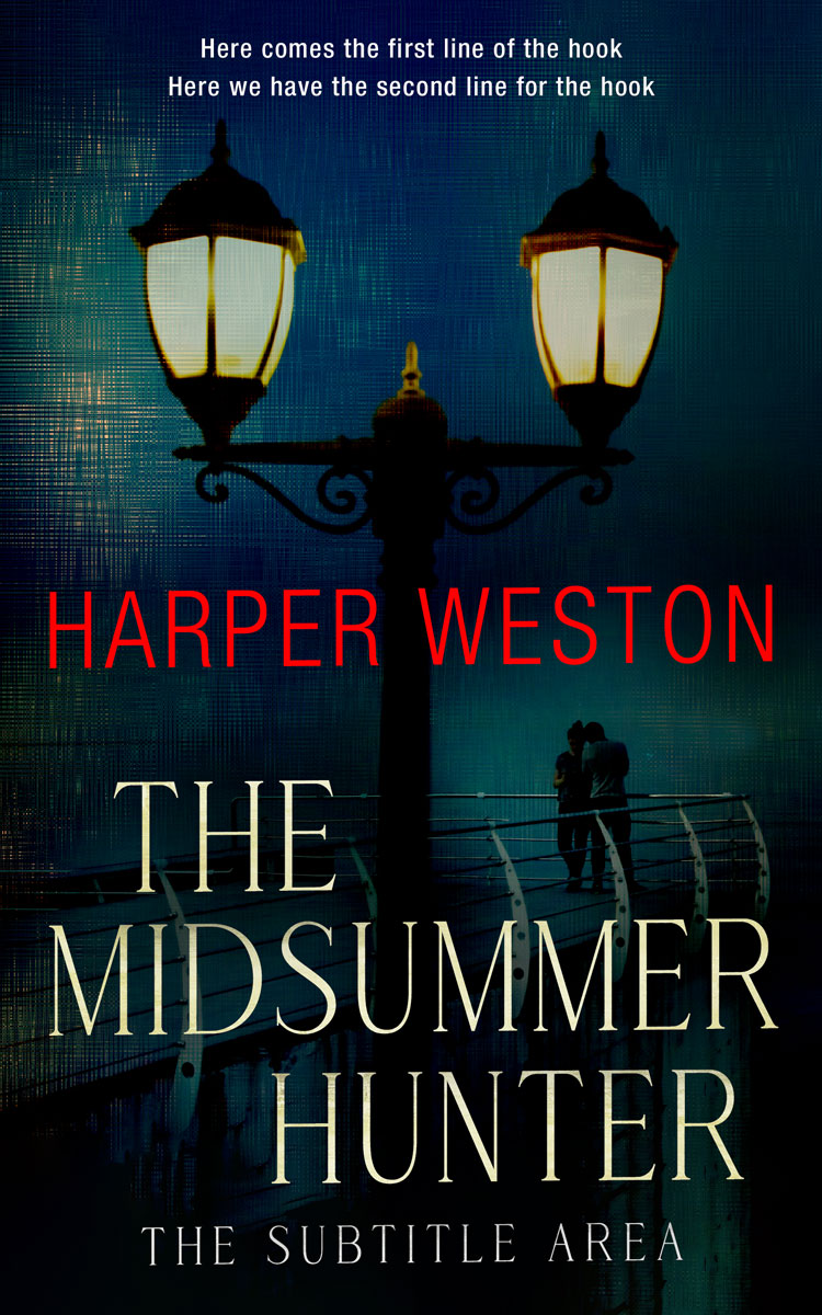 2D view of Premade Romance Book Cover - Black Pearl