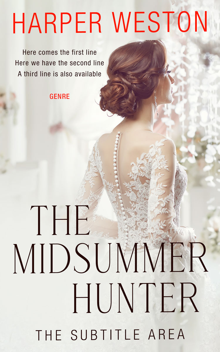 2D view of Premade Romance Book Cover - Westar