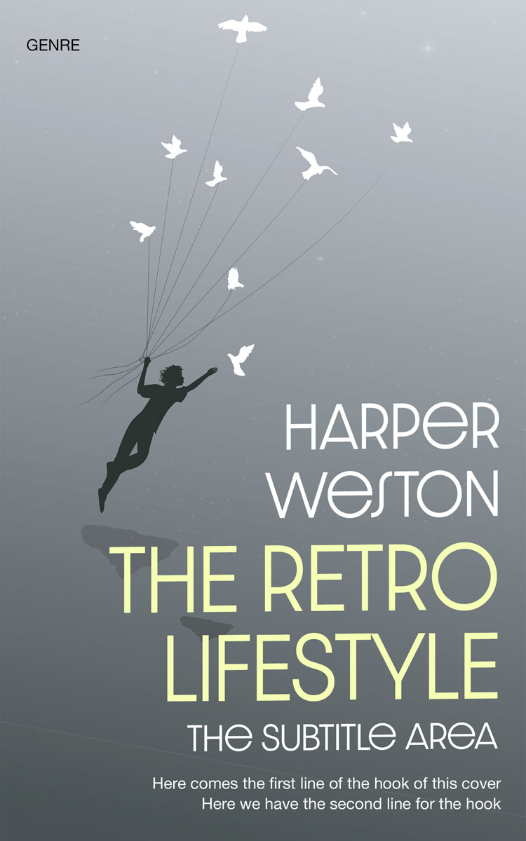 2D view of Premade Children's Book Cover - Oslo Gray