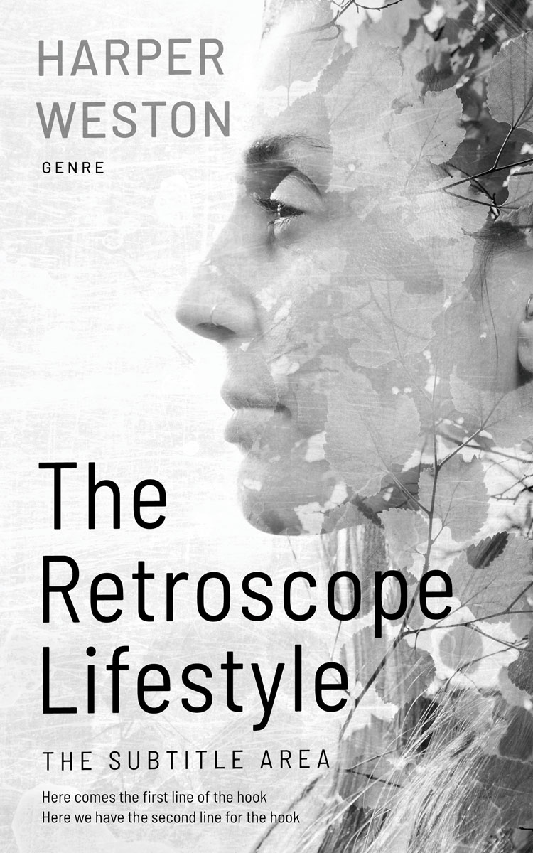 2D view of Premade Surreal Book Cover - Alto