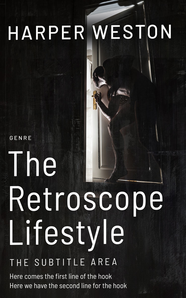 2D view of Premade Erotica Book Cover - Cod Gray