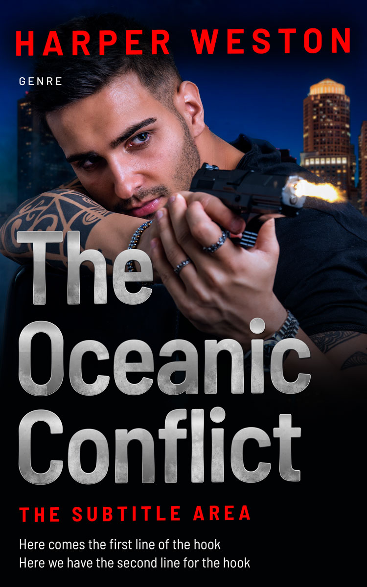 2D view of Premade Mystery & Thriller & Suspense Book Cover - Cinder