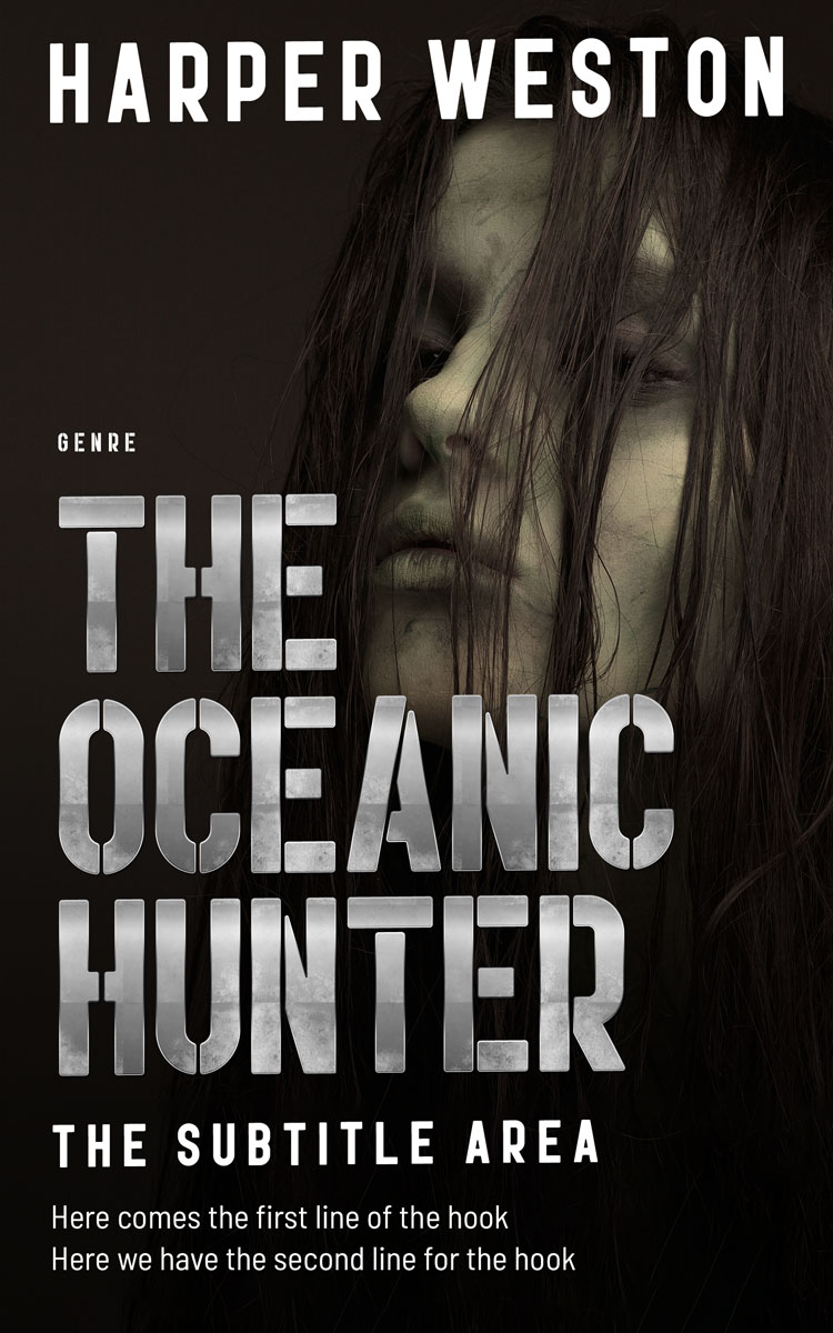 2D view of Premade Fantasy Book Cover - Zeus