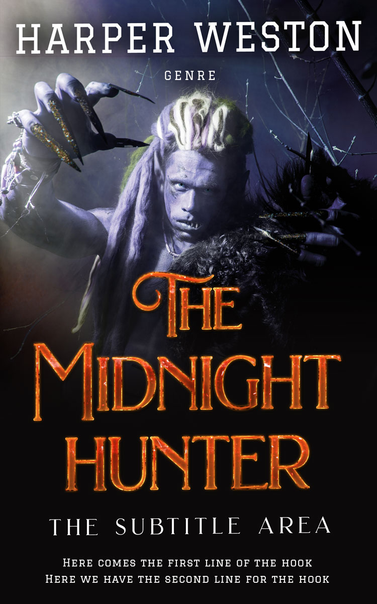 2D view of Premade Fantasy Book Cover - Woodsmoke