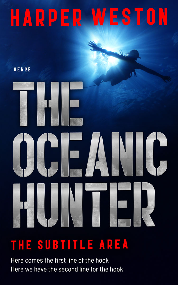 2D view of Premade Mystery & Thriller & Suspense Book Cover - Thatch