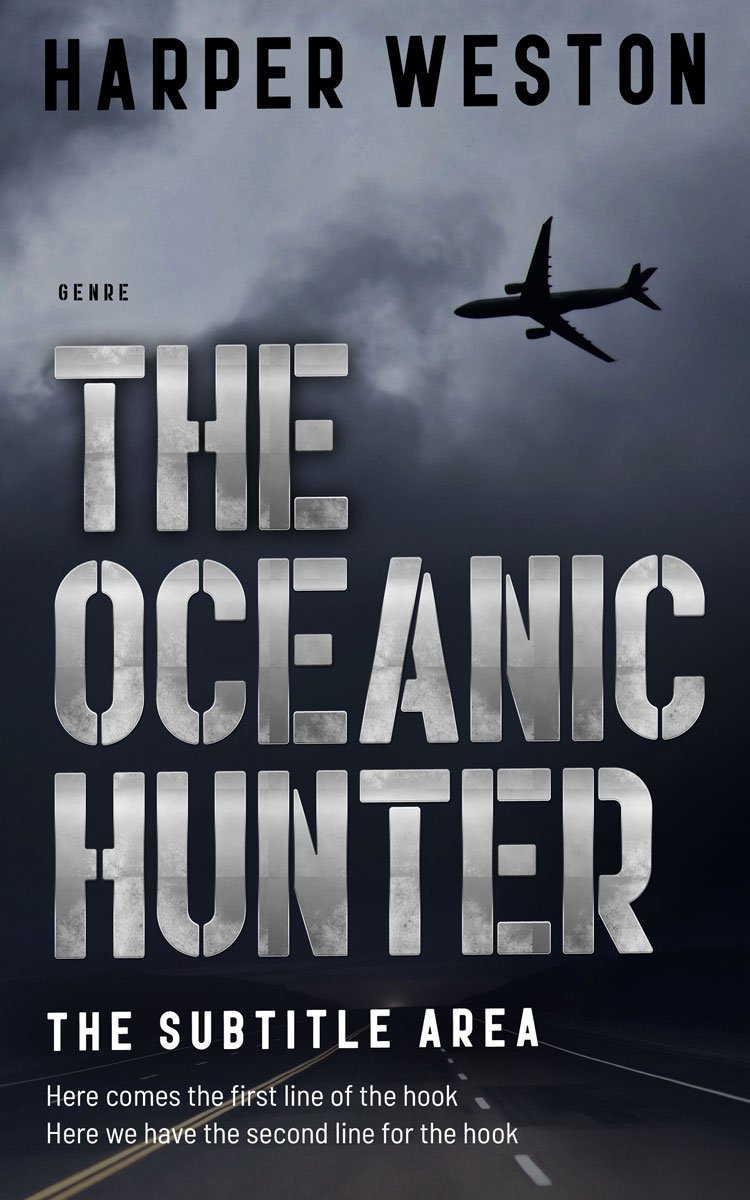 2D view of Premade Mystery & Thriller & Suspense Book Cover - Charade