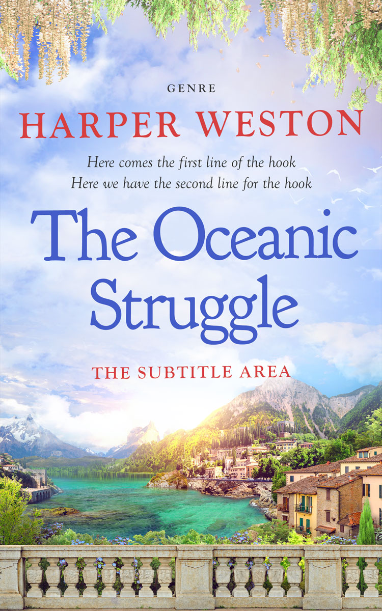 2D view of Premade Literary Fiction Book Cover - Mischka