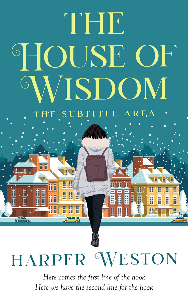 2D view of Premade Romance Book Cover - Calypso