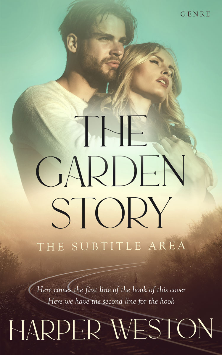 2D view of Premade Erotica Book Cover - Coriander