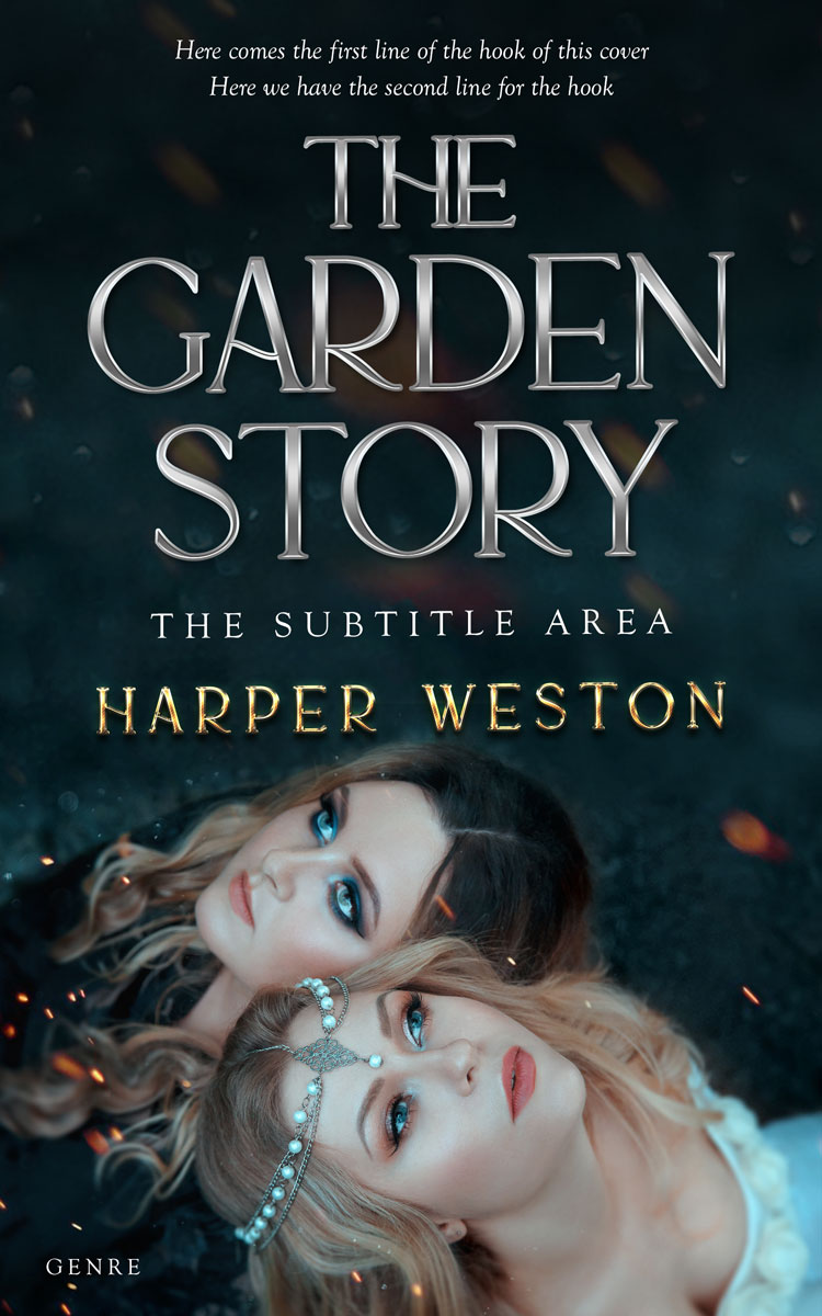 2D view of Premade Royal Romance Book Cover - Dawn